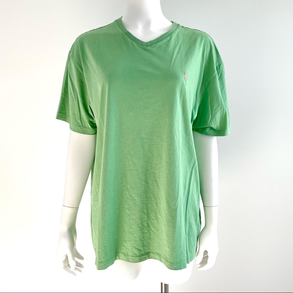 Soft V-neck Ralph Lauren Polo T-shirt